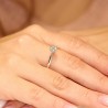 Diamond 0.65 VVS2 COL I Zaručnički prsten pasijans