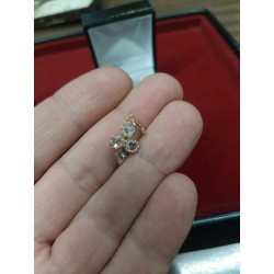 Pendant with rosette diamonds -Vintage