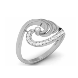 Spiral Elegance Diamond...