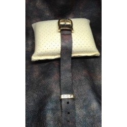 Shimmering Brown Python silver Ultra Luxurious Watch Strap