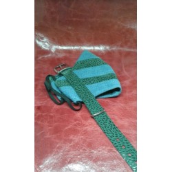 GREEN EYES Fashionable Accessory Set: Includes Denim Face Mask and  Watch Strap