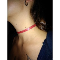 RED SILVER Woman’s Chic Tan Collar Necklace